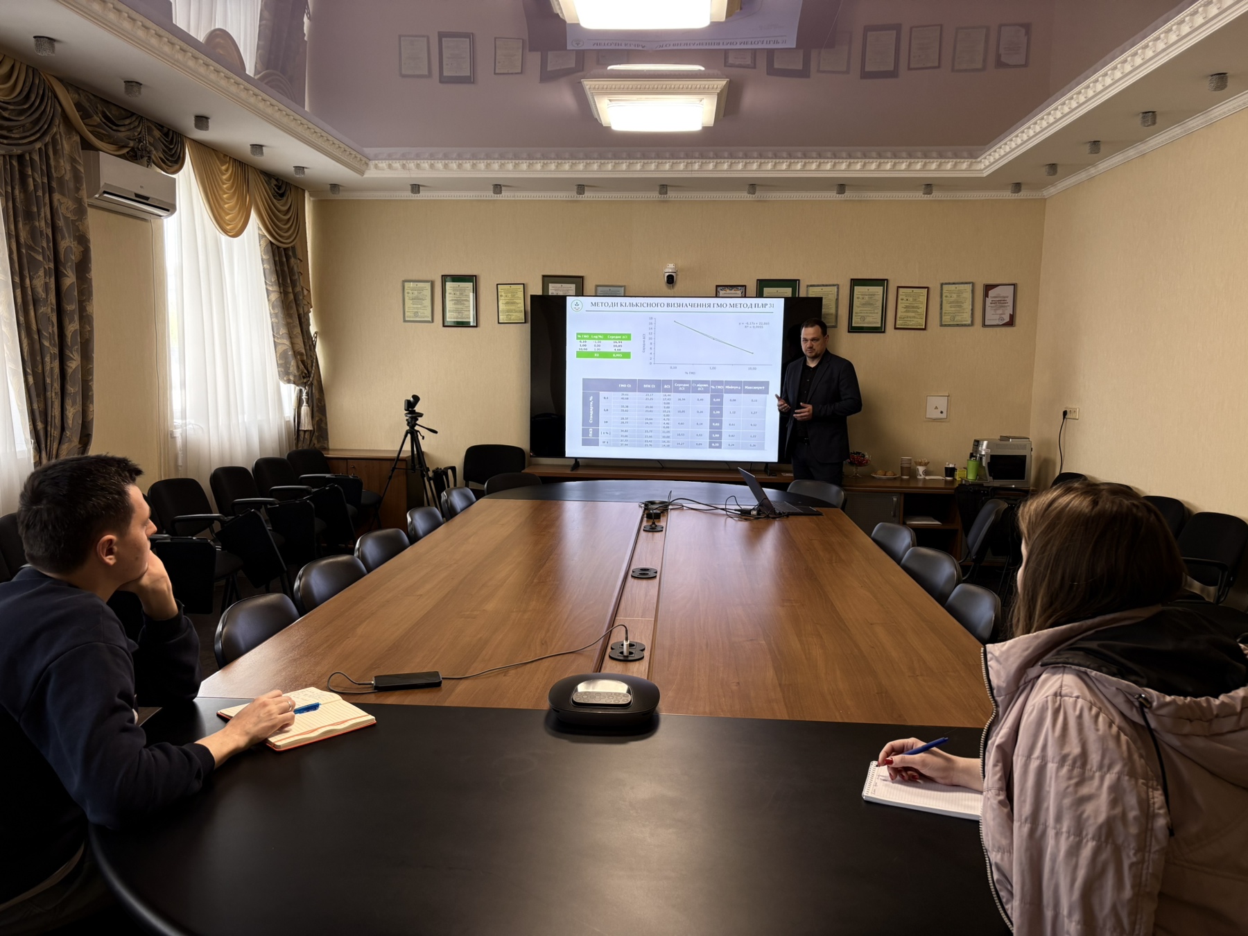 Пройшло навчання за курсом «Методи детекції ГМО в сільськогосподарській сировині та продуктах харчування»
